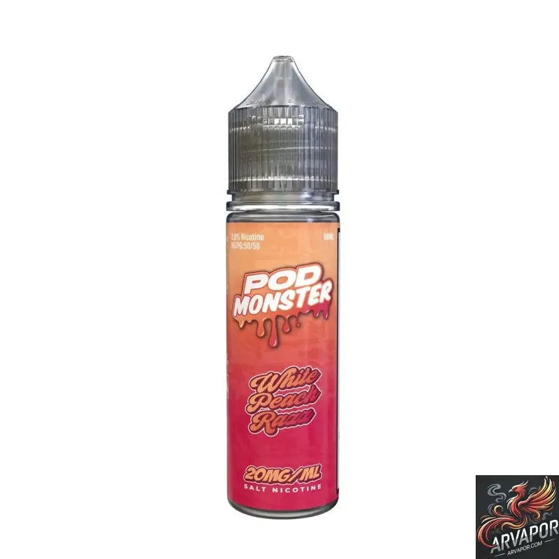 White Peach Razz - Pod Monster Synthetic Salt 60mL