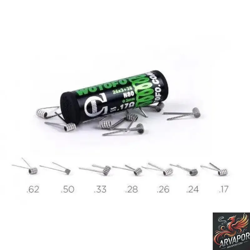 Wotofo Pre-Made 10pc Coils