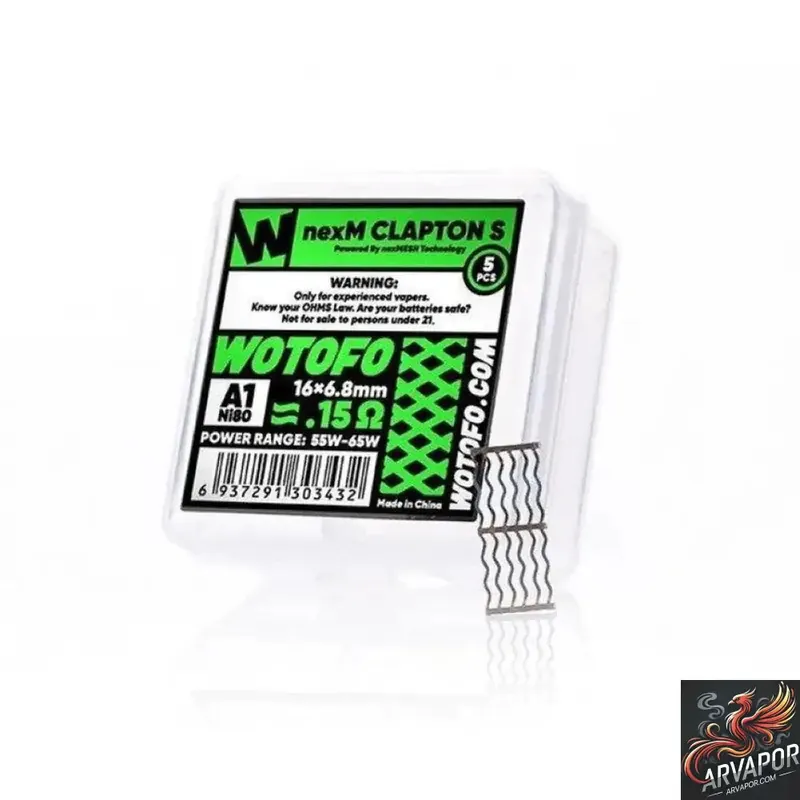 Wotofo nexMESH Clapton S Coils