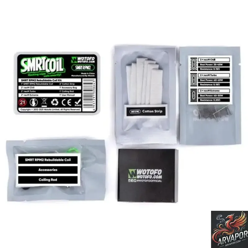Wotofo SMRT RPM 2 Rebuildable Coil Kit