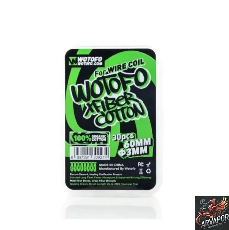 Wotofo Xfiber Cotton 3mm