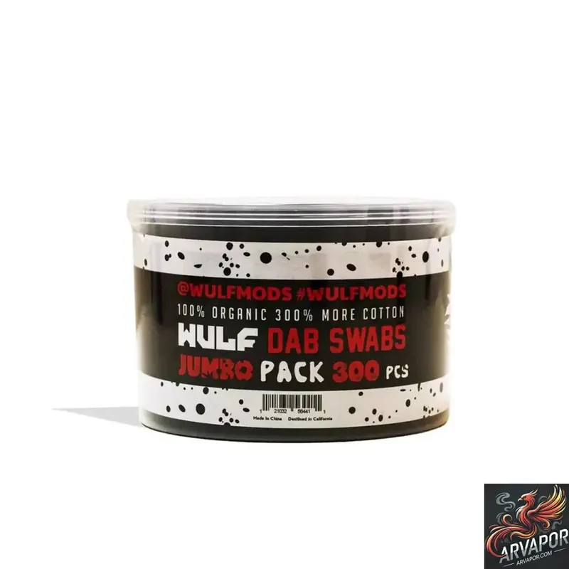 Wulf Mods Cotton Dab Swabs 300PK