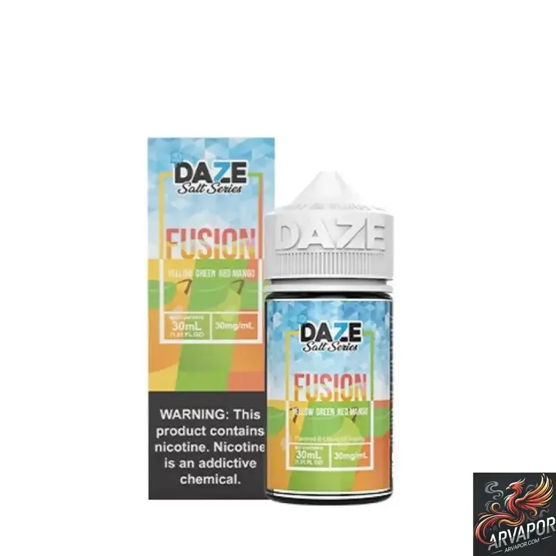 Yellow Green Red Mango ICED - 7 Daze Fusion Salt 30mL