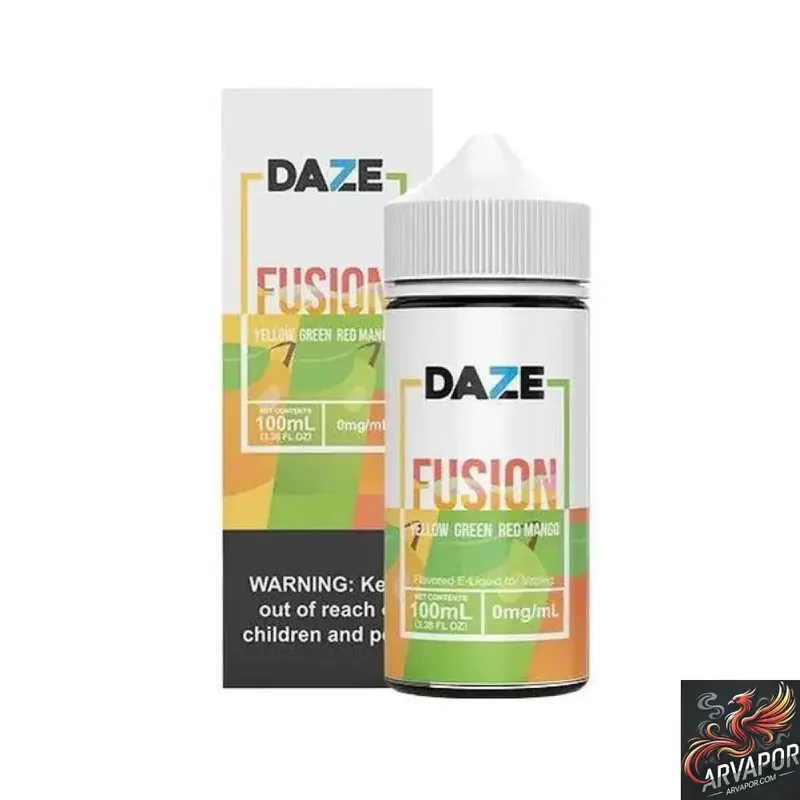Yellow Green Red Mango - 7 Daze Fusion Syn 100mL