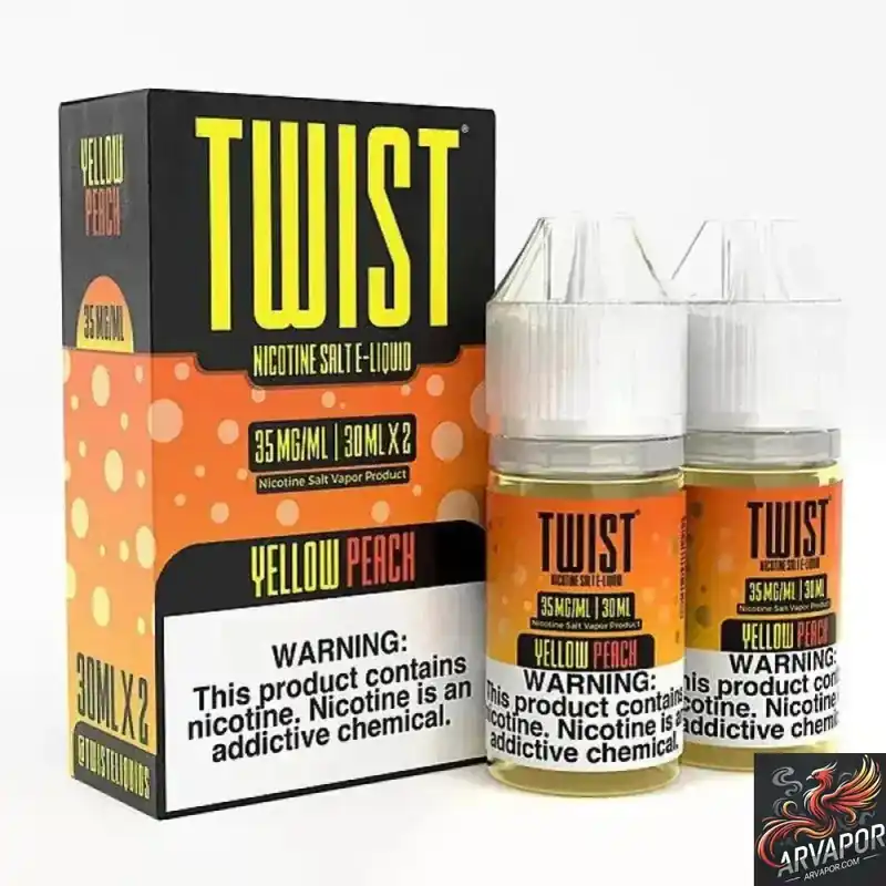 Yellow Peach - Twist Salt E-liquid 60mL