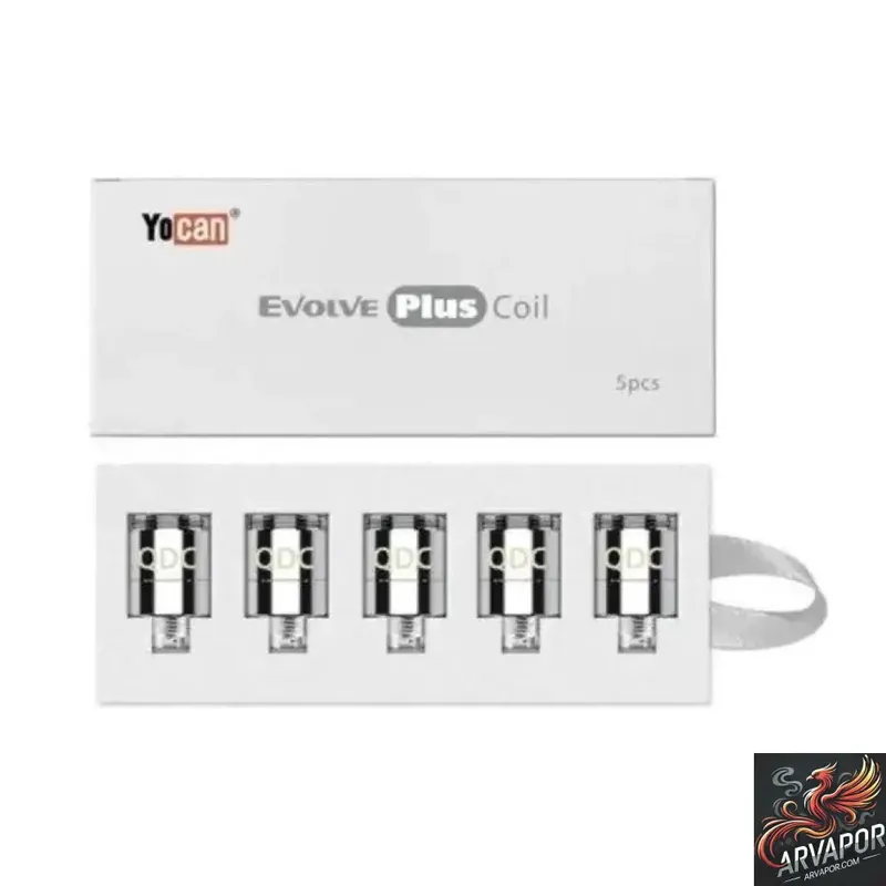 Yocan Evolve Plus Quartz Dual Coils - Pack of 5