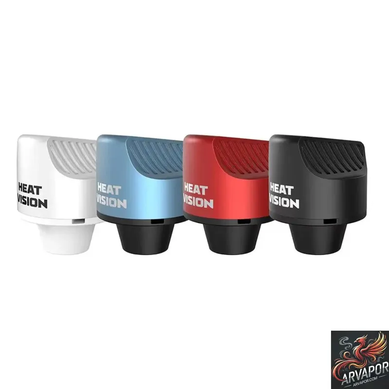 Yocan Black Heat Vision Thermometer Carb Cap