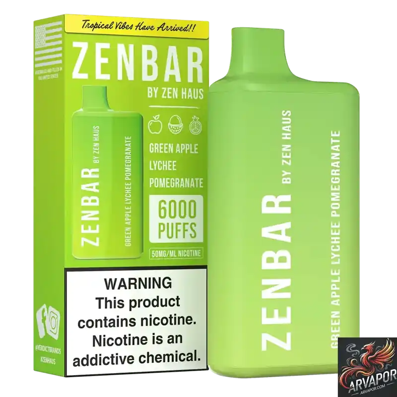 Zen Haus ZenBar 6000 Puffs Disposable