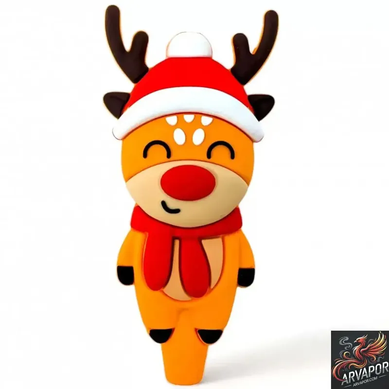 4.5" Hoof 'n' Puff - Silicone Reindeer Hand Pipe-AR Vapor
