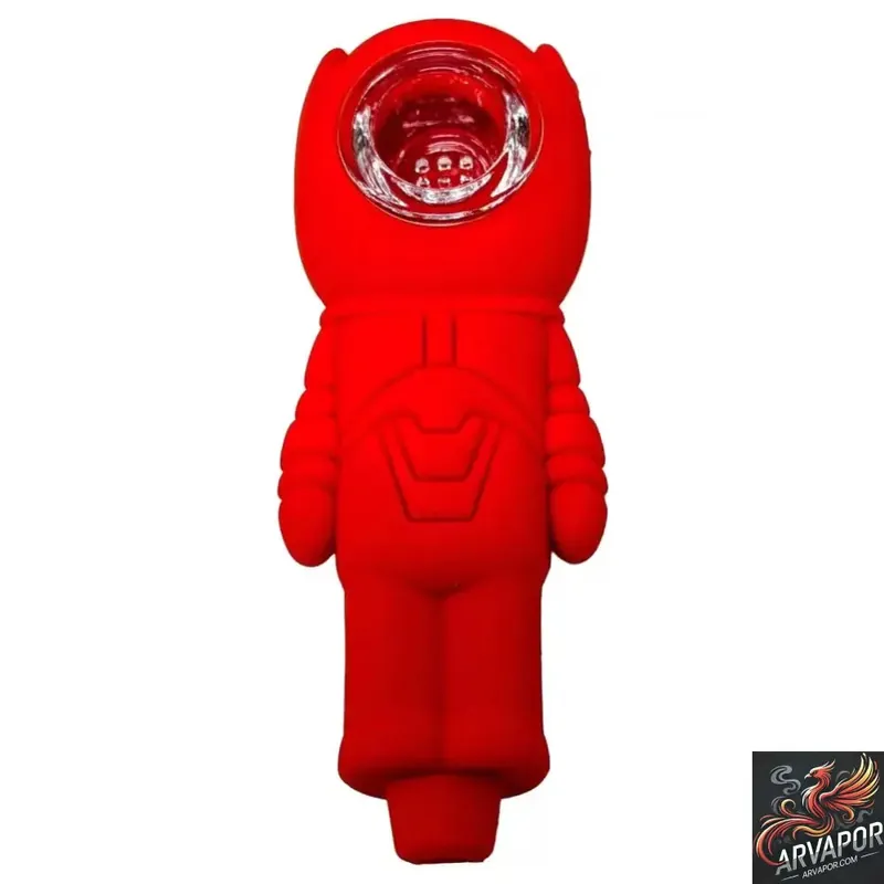 4.5" Silicone Man Hand Pipe-AR Vapor
