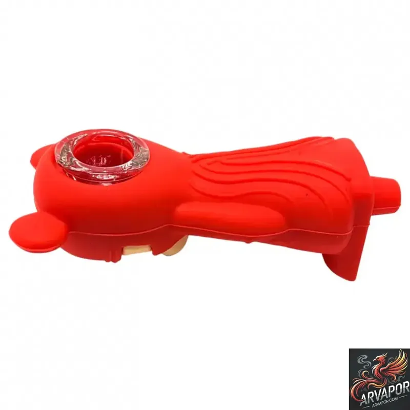 4.5" Snuggle Bear Silicone Hand Pipe-AR Vapor