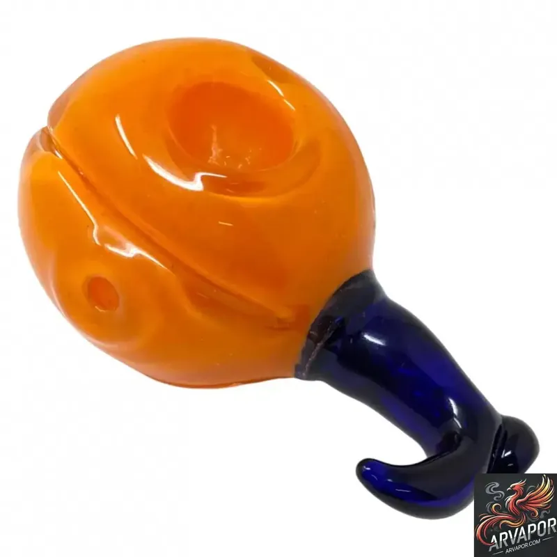 4.5" EnigmaGourd Pumpkin Shape Hand Pipe-AR Vapor