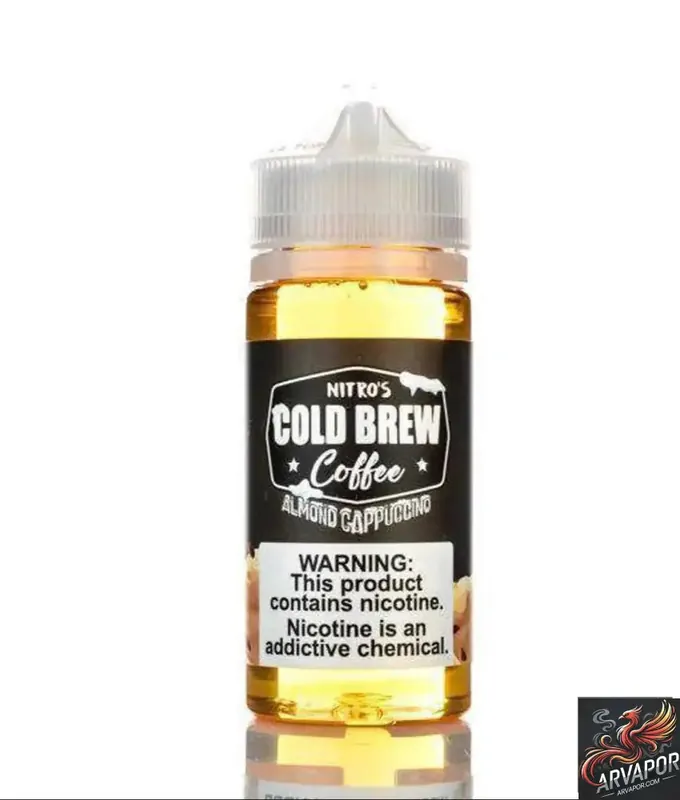 Almond Cappuccino - Nitro's Cold Brew Coffee 100mL - arvapor.com