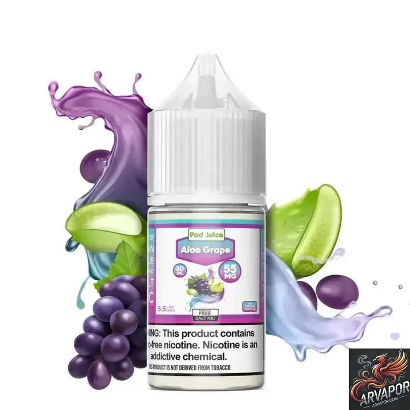 Aloe Grape - POD Juice Synthetic Salt 30mL - arvapor.com