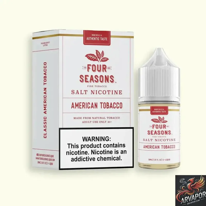 American Tobacco - Four Seasons 60mL arvapor.com