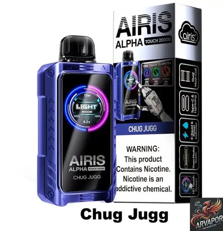 AIRIS Alpha Touch 20K Disposable-AR Vapor