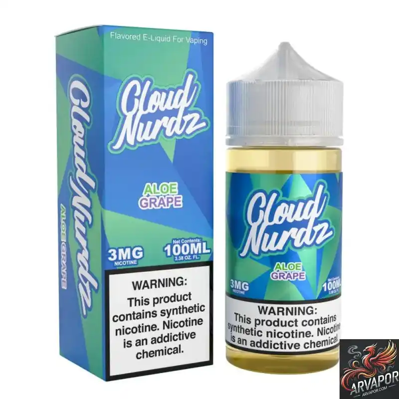 Aloe Grape - Cloud Nurdz Synthetic 100mL - arvapor.com