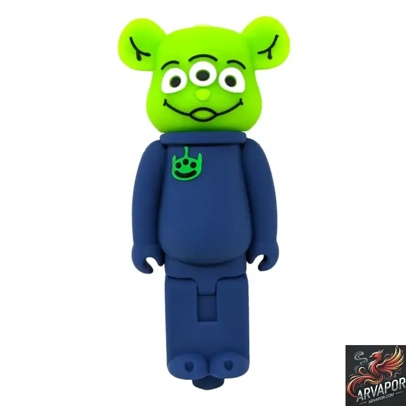 Alien Bear Silicone Hand Pipe | Durable & Fun Design - arvapor.com
