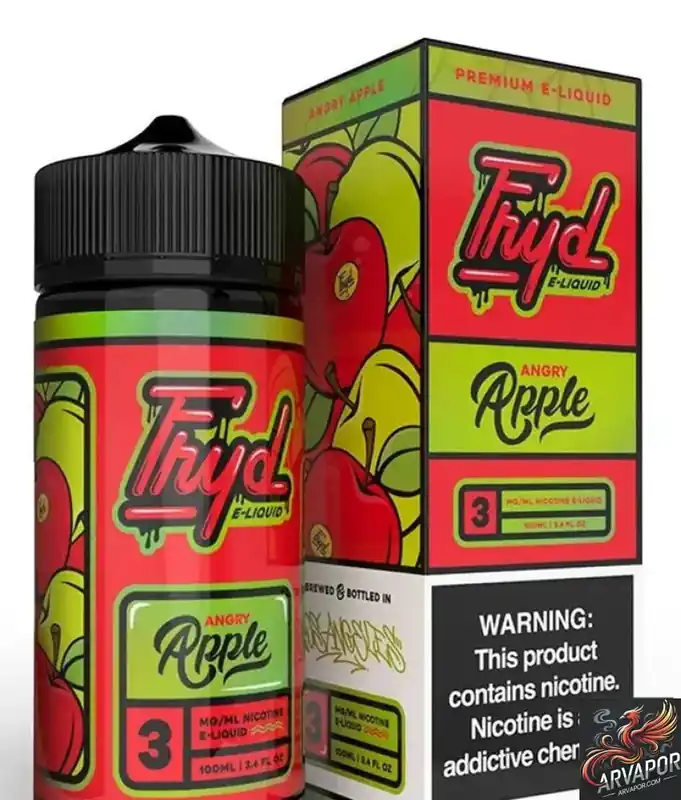 Angry Apple - Fryd Nicotine E-liquid 100mL - arvapor.com