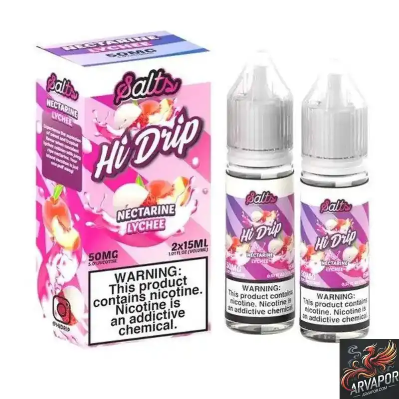 Nectarine Lychee - Hi-Drip Salts 30mL (2 x 15mL)