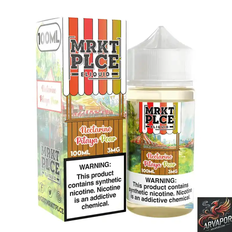 Nectarine Pitaya Pear - MRKTPLCE E-Liquid 100mL
