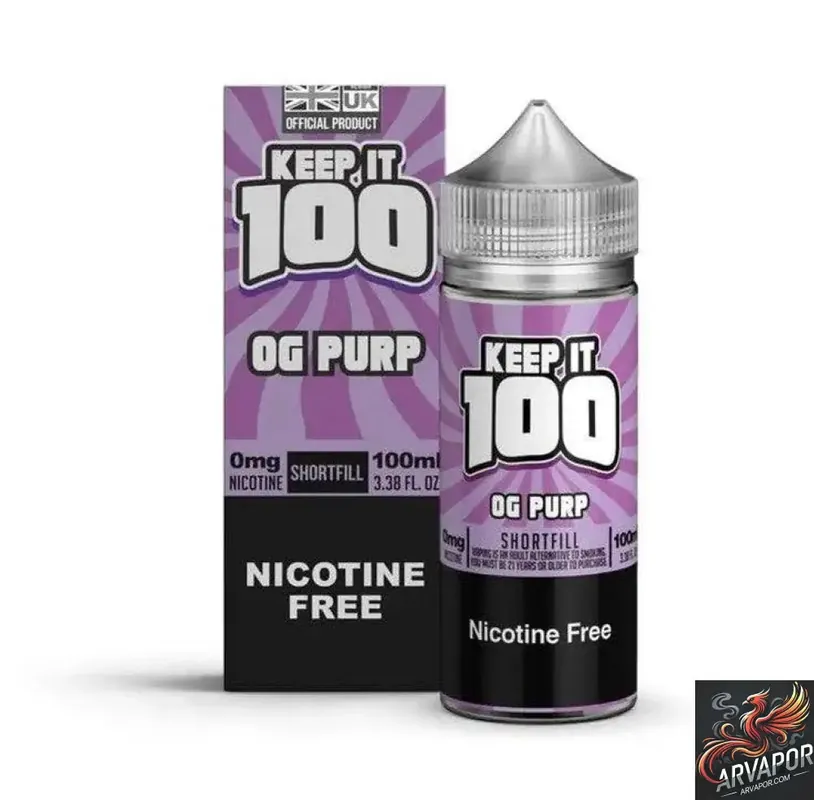 OG Purp - Keep It 100 Synthetic 100mL