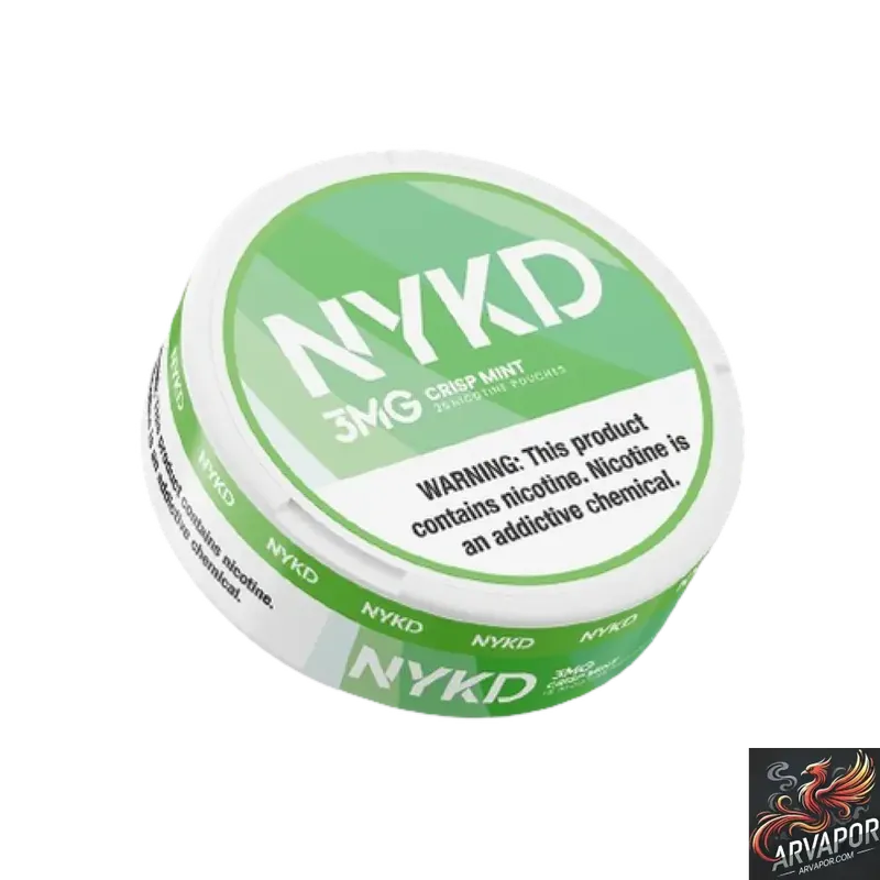 NYKD Crisp Mint Nicotine Pouches