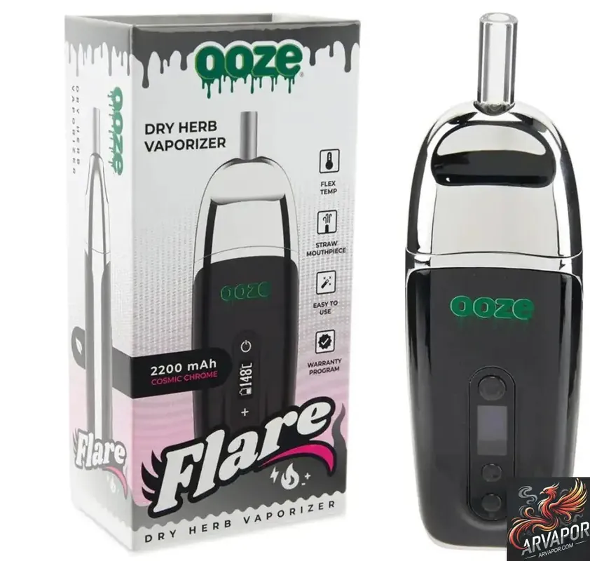 Ooze Flare 2200mah Dry Herb Vaporizer Kit