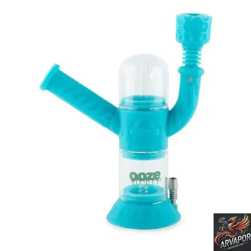 Ooze Cranium Silicone Glass Water Pipe