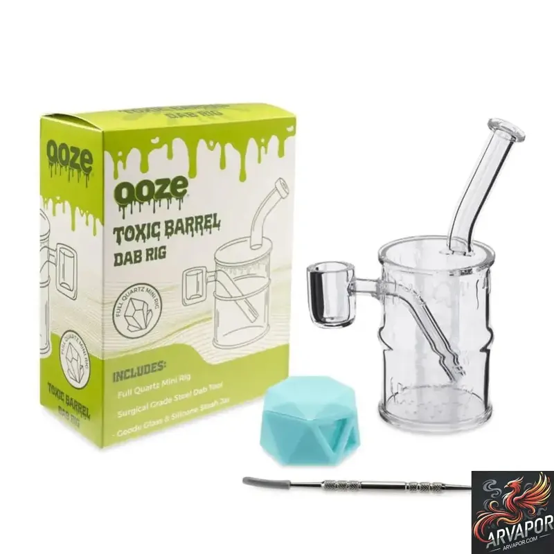 Ooze Toxic Barrel Mini Dab Rig