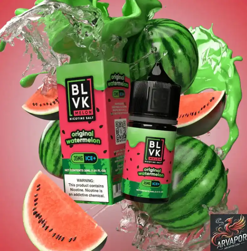 Original Watermelon Ice - BLVK Melon Salt 30mL