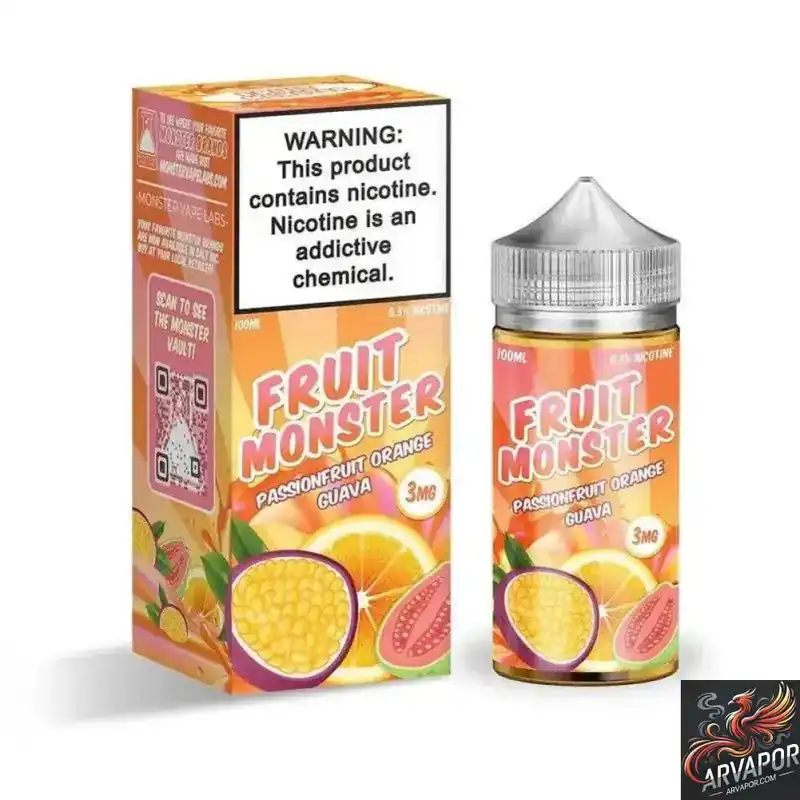 Passionfruit Orange Guava - Fruit Monster 100mL
