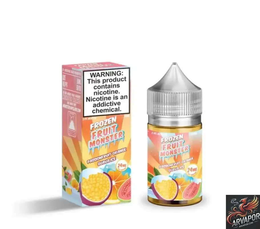 Passionfruit Orange Guava Ice - Frozen Fruit Monster Salt 30mL