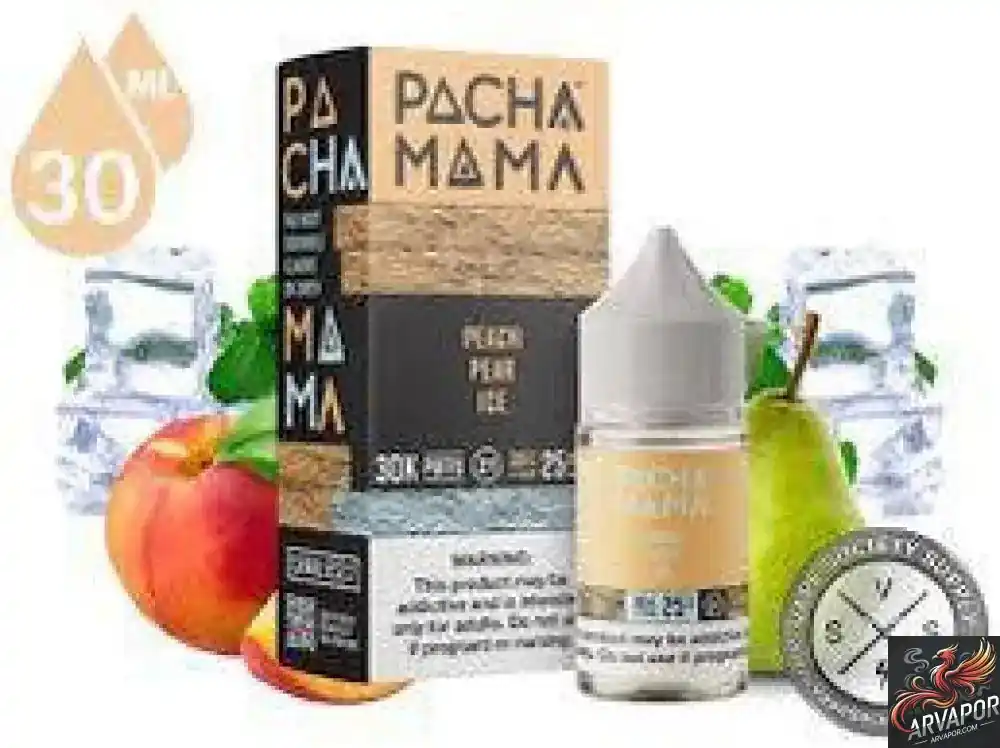 Peach Pear Ice - Pachamama Plus+ Salt 30mL
