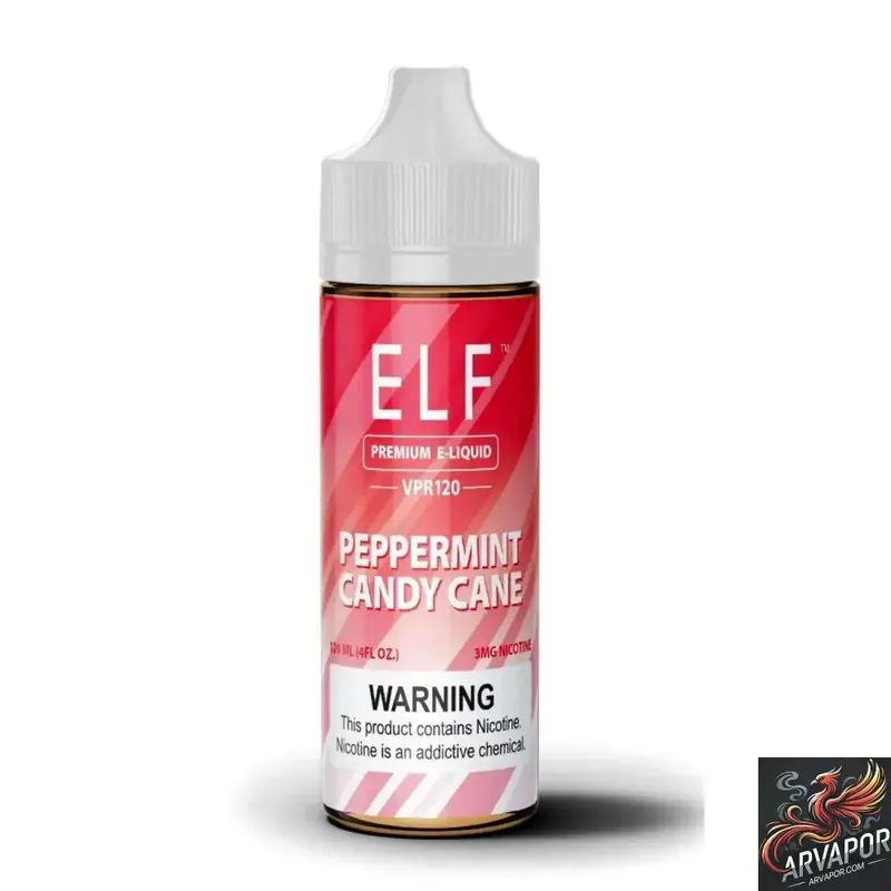 Peppermint Candy Cane - ELF VPR120 Premium Nic 120mL