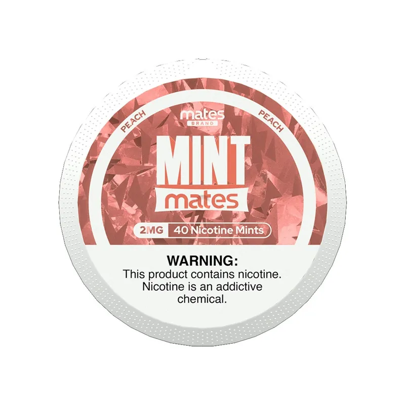 Peach - Mint Mates Nicotine Mints