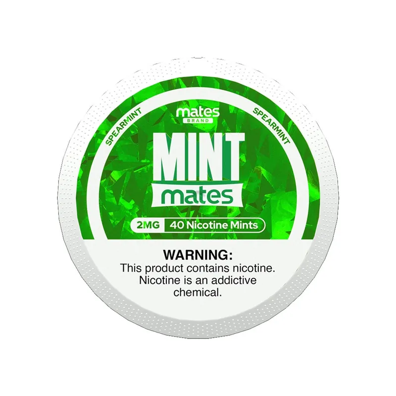 Spearmint - Mint Mates Nicotine Mints