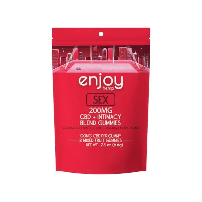 Enjoy Hemp 200mg CBD + Intimacy Blend Gummies