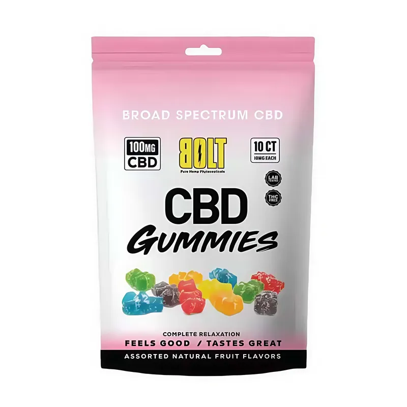Bolt CBD Gummies Bag