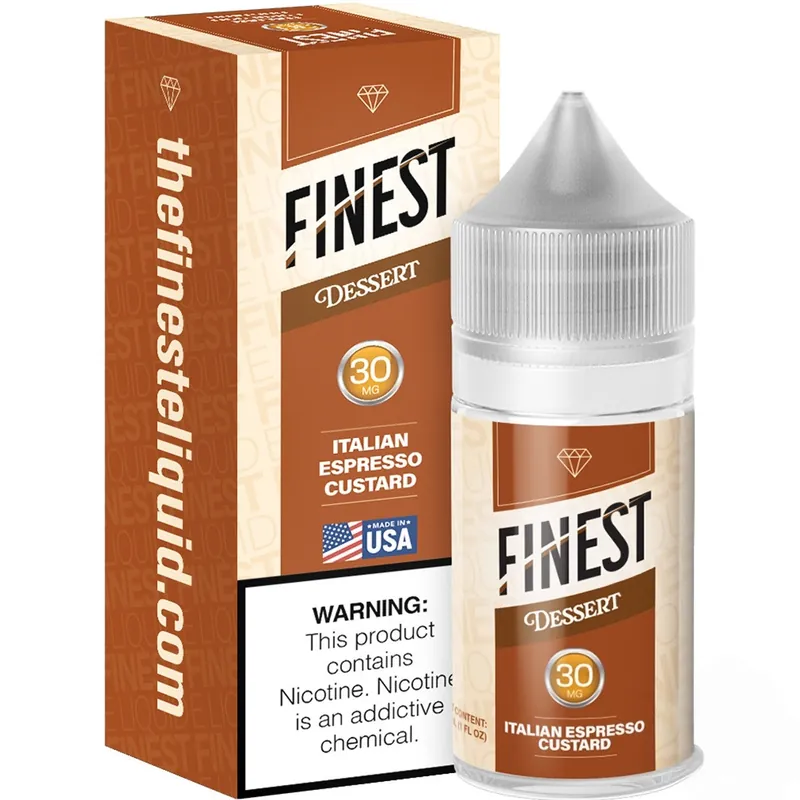 Italian Espresso Custard - Dessert - Finest Salt 30mL