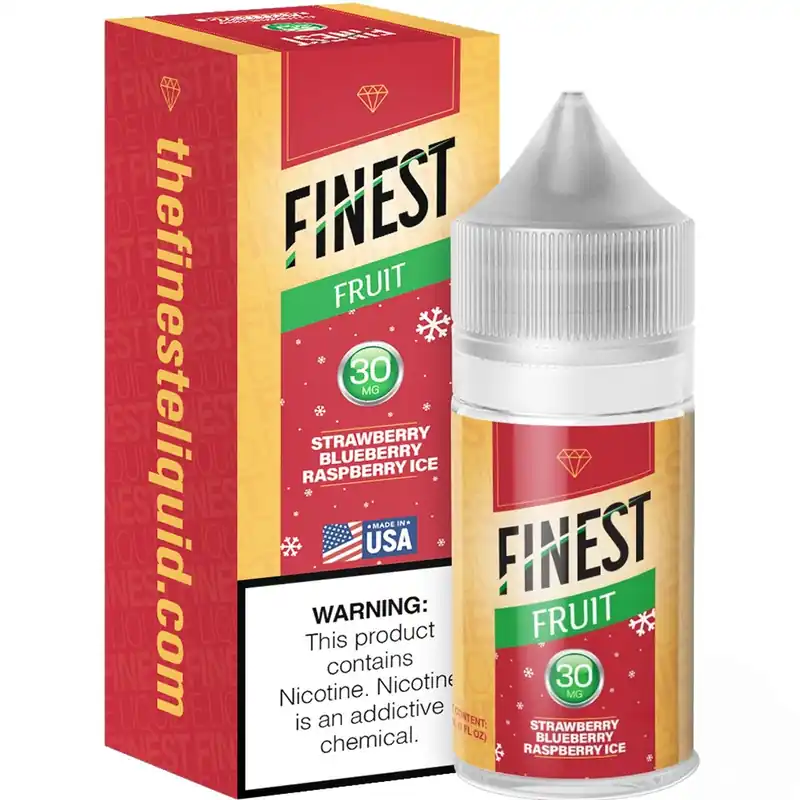Strawberry Blueberry Raspberry Ice - Fruit - Finest Salt 30mL