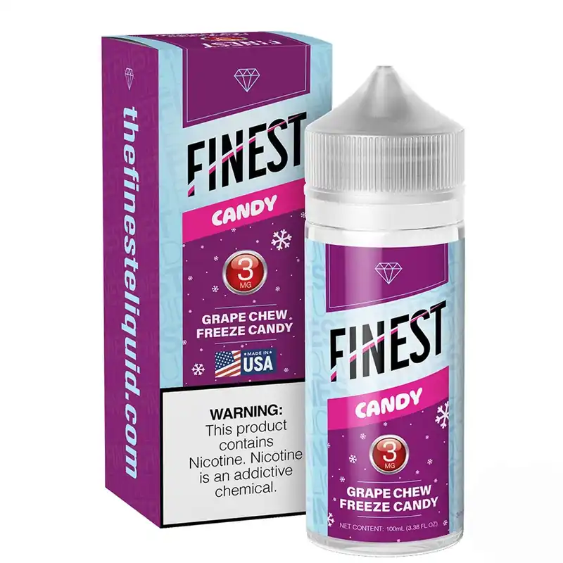 Grape Chew Freeze Candy - Finest 100mLl