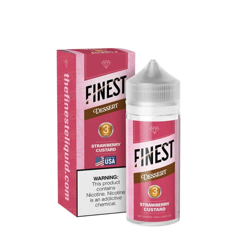 Strawberry Custard - Dessert - Finest 100mL