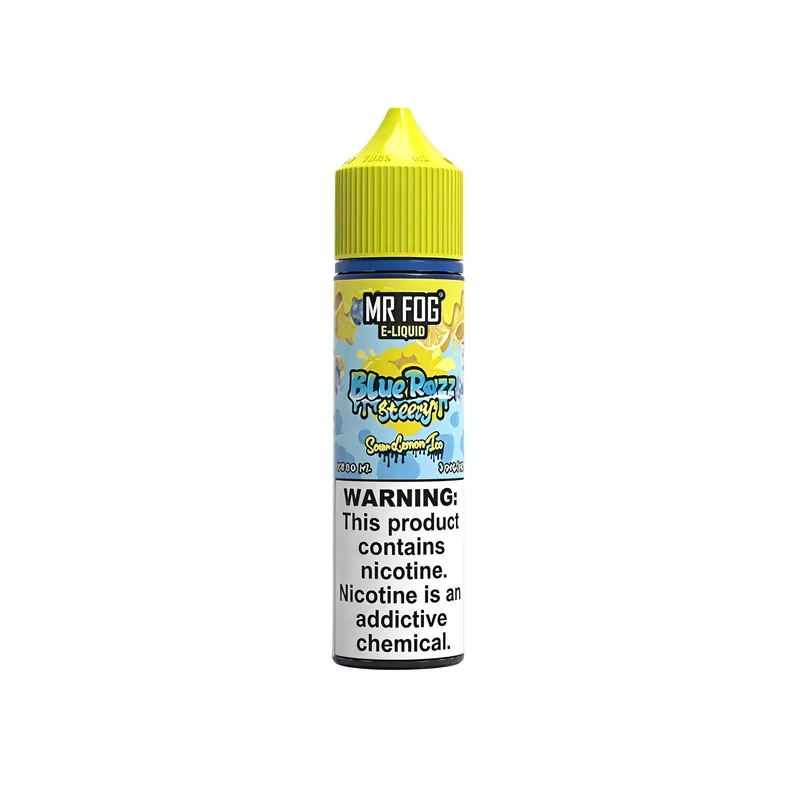 Sour Lemon Ice - Mr Fog Steezy Blue Razz 60mL