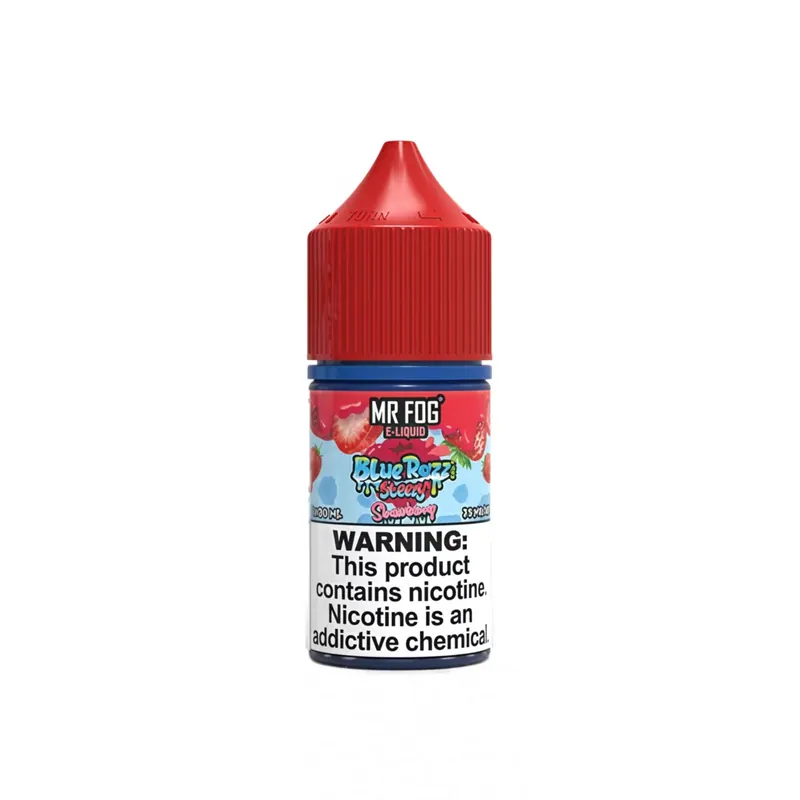 Strawberry - Mr Fog Steezy Blue Razz Salt 30mL