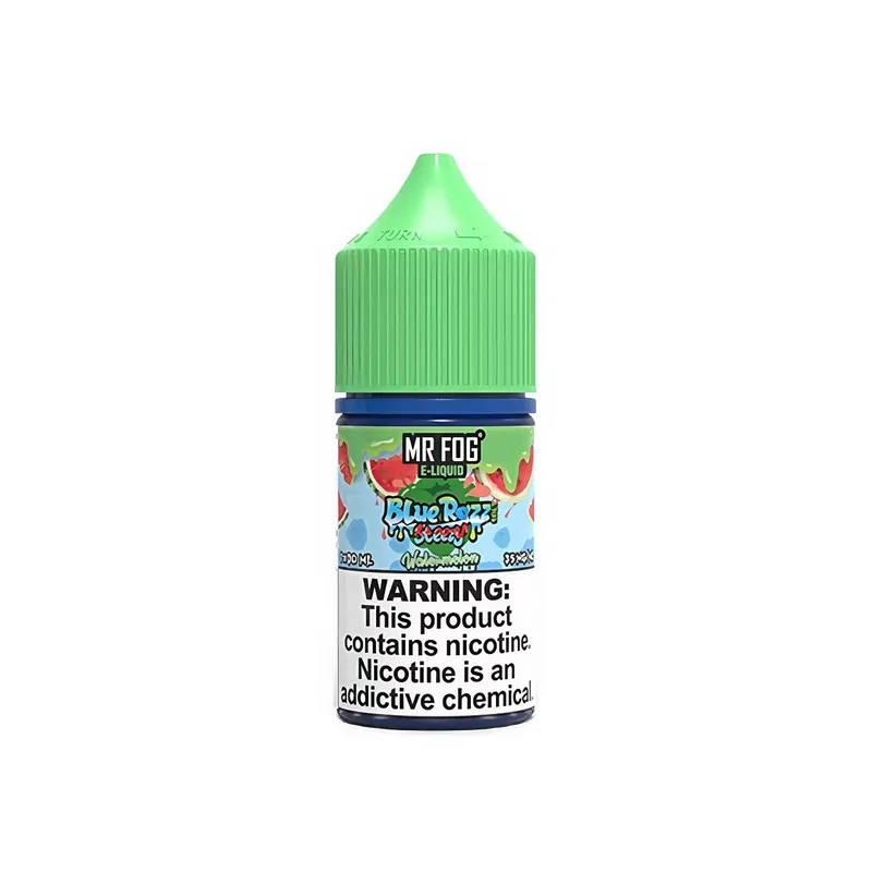 Watermelon - Mr Fog Steezy Blue Razz Salt 30mL