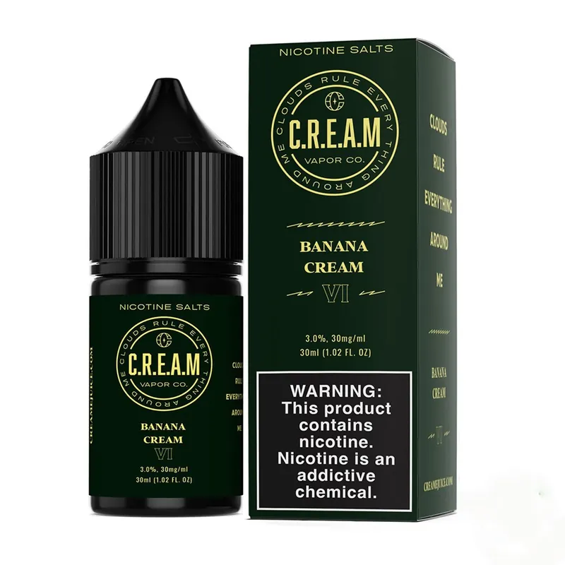 VI Banana Cream - C.R.E.A.M Vapor Co. Salt 30mL
