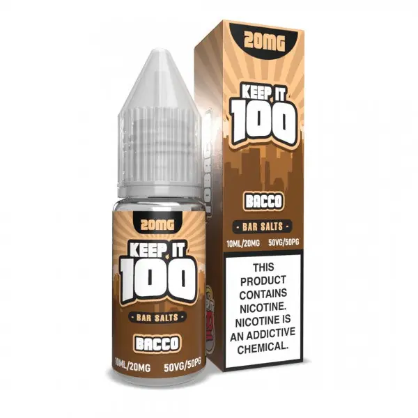 Bacco - Keep It 100 Bar Salt 10mL
