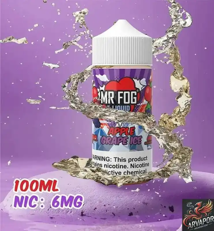Apple Grape Ice - Mr Fog E-Liquid 100mL arvapor.com
