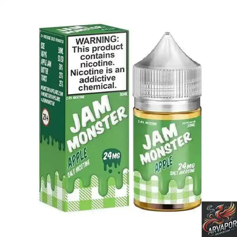 Apple - Jam Monster Salt 30mL arvapor.com